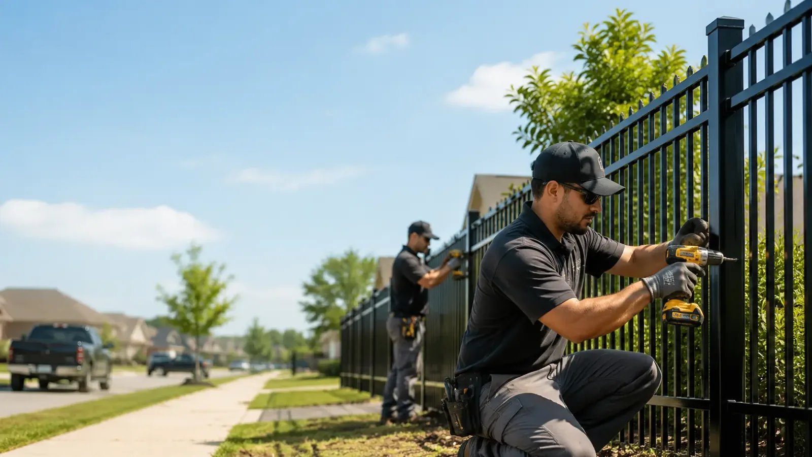 Metal Fence Installation in Lebanon, OK